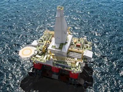  Semi Submersible Drilling Rig 