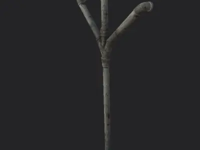 Sewage pipes Free low-poly 3D model