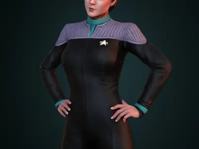 DS9 Ezri Drax For G8F 3D model