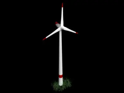 AS eolic wind rigged Free low-poly 3D model