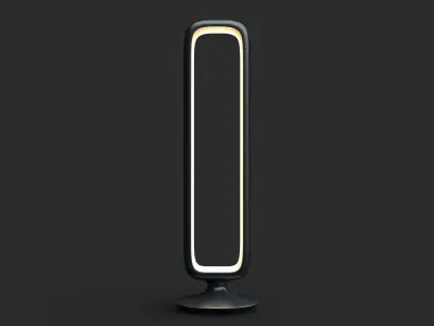 Elegant Hollow lamp Concept model 3D model