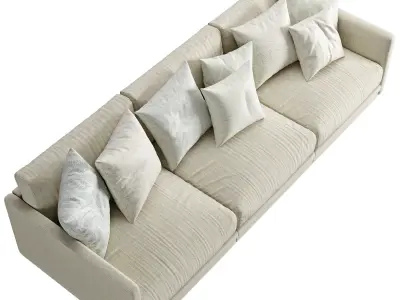 Sofa Light 3 Seater Sofa 3D model