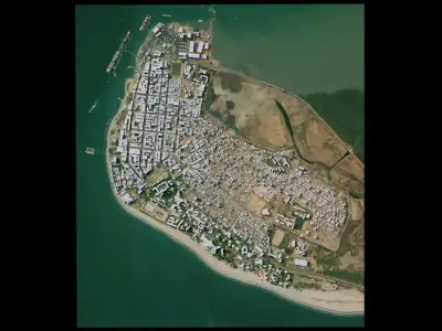 Banjul - Gambia 3D model