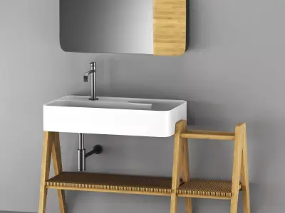 Nik furniture bath 3D model