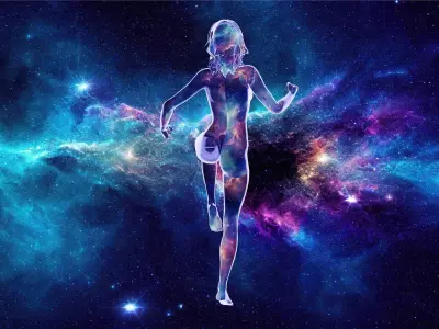 Singularity Low-poly 3D model