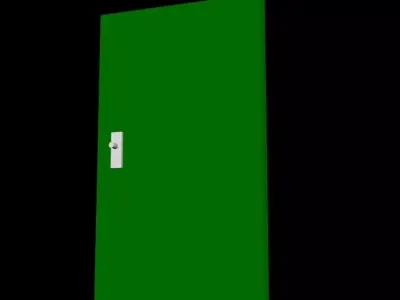a door Free 3D model 2