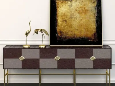 chest of drawers 7 3D model