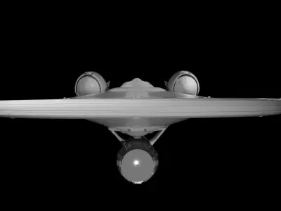 Star Trek USS Enterprise NCC-1701 2009 film 3D model