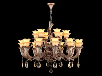 MD 76001-12-6 Osgona Chandelier 3D model