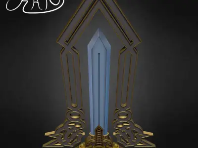 Sonic and the Black Knight - Excalibur 3D print model