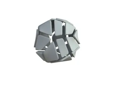 Sci Fi Object No 6112 Low Poly Texture