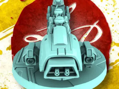 2pi Cuatro skimmer 3D print model