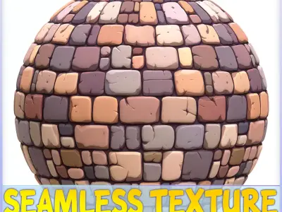 Stylized Wall Seamless Texture Texture 100