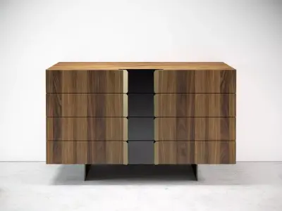 Malay Chest of Drawers 3D model