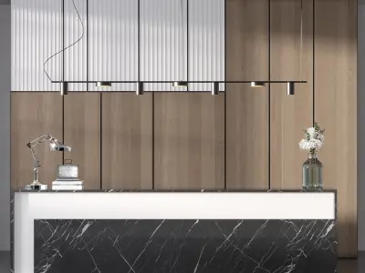 RECEPTION DESK NO15 A 3D model