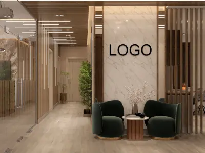 modern meeting room 3d model 3D model