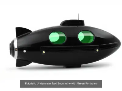 Futuristic Taxi Concepts Pack 2