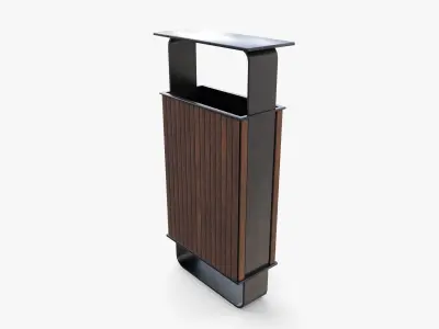 Trash can v9 3D model