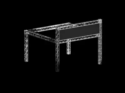 Escenario para eventos 3D Low-poly 3D model