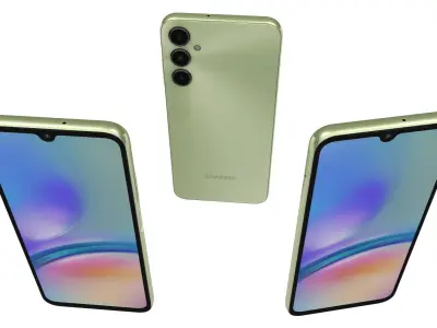 Samsung Galaxy A05s Light Green 3D model