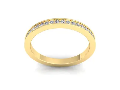 Light Weight Ring 3d Model and Render 36 3D print model