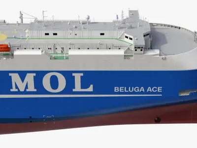  MOL Beluga Ace Vehicles Carrier 