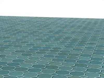 15 floors collection Low-poly 3D model