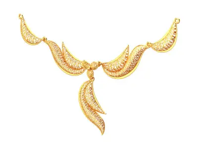 Light necklace 3D print model