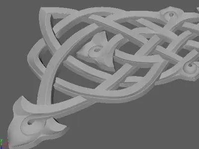 dekor ornament 3D model 98
