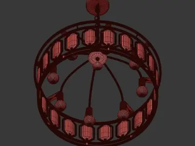 Crystal Pendant 3D model