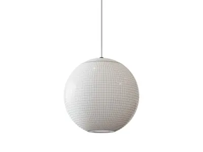 Hanging lamp Moon 3D model