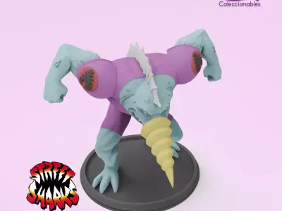 Street Sharks Villains - Slash 3D print model