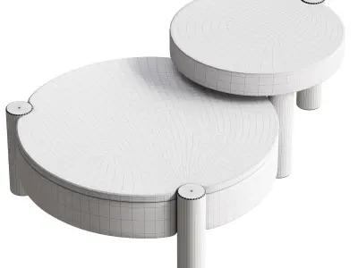Nesting Coffee Table 3D model