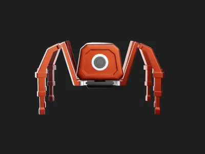 Spider Robotic 3D Model 3D print model