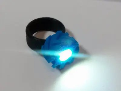 Shamrock LED light ring Free 3D print model