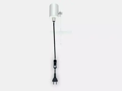 FLOTTILJ Desk lamp Low-poly 3D model