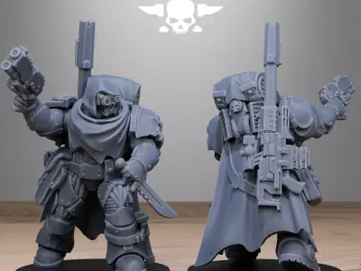 Socratis Snipers 3D print model