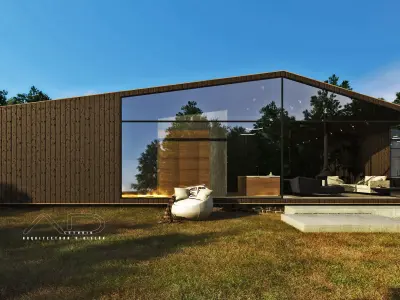 Cabin minimal 3D model