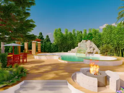 Swimming Pool 3D model