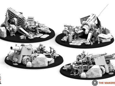 Universal Guard - Artillery 3D print model