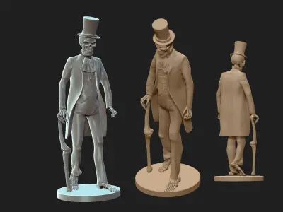 mister sceleton 3D model