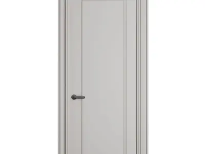 Entrance door set161 3D model