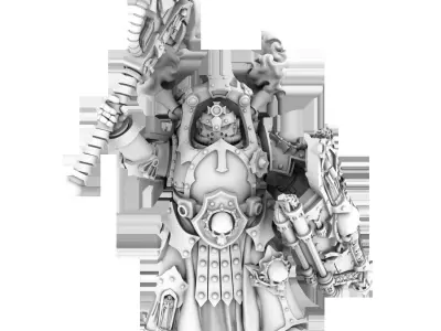 HeresyLab  Hades Legion 5 models Conquestor Royal Guard 2 3D print model