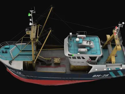  Beam Trawler Sea Lady 
