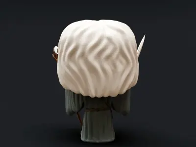 Funko Gandalf 3D model