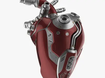 Cyber Heart 2 3D model