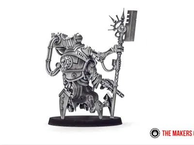 Dark Techno - Domination Priest and Plaguepriest Upgrade 3D print model