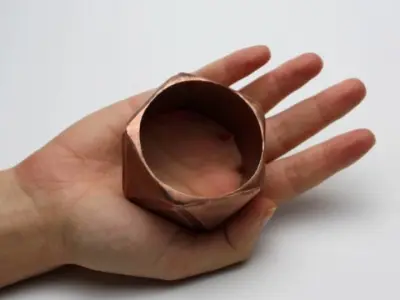 Geometric bracelet 3D print model