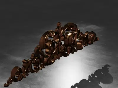 central decor 3D print model