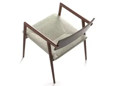 Dormitio Lounge Chair 3D model